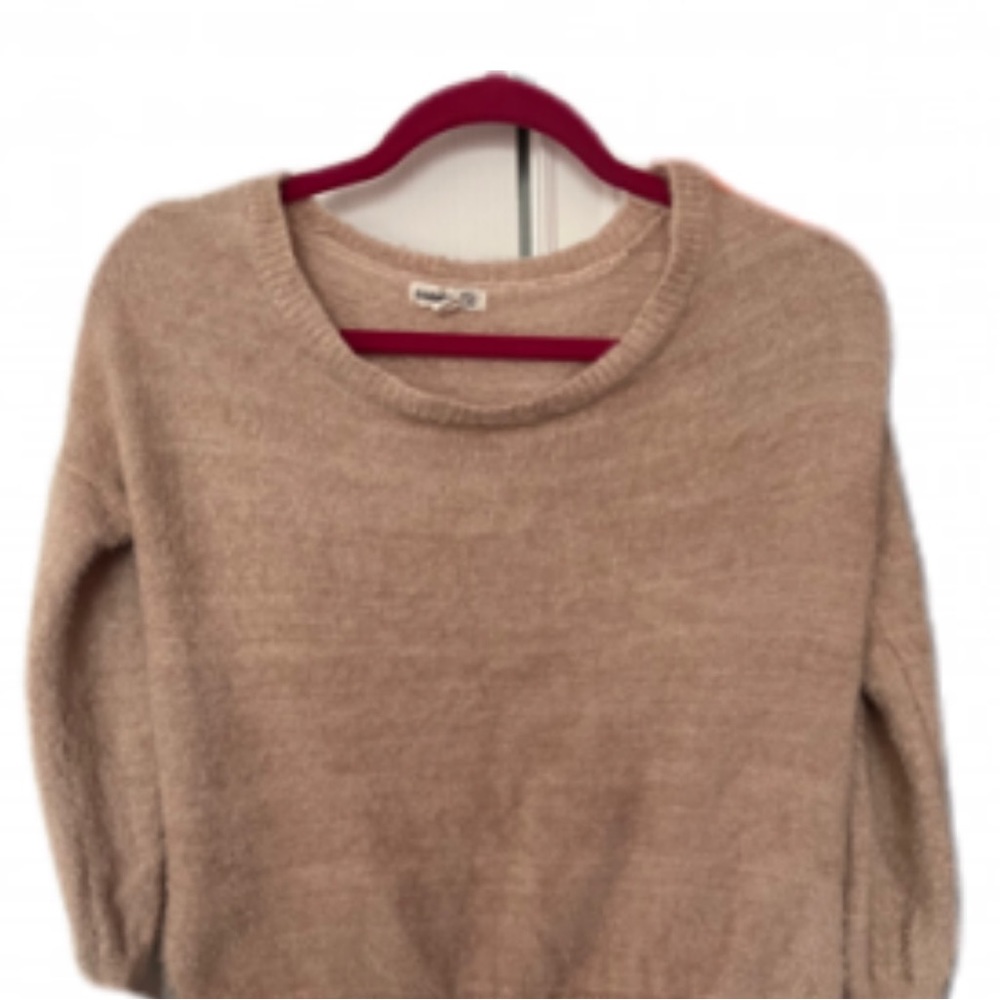 Garage Cream Fuzzy Sweater